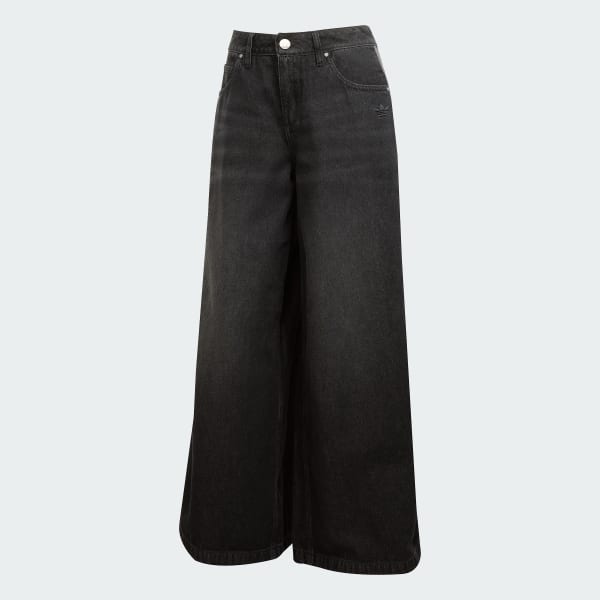 Adairs ADILENIUM 3rd Album Washed Denim Pants Black adidas