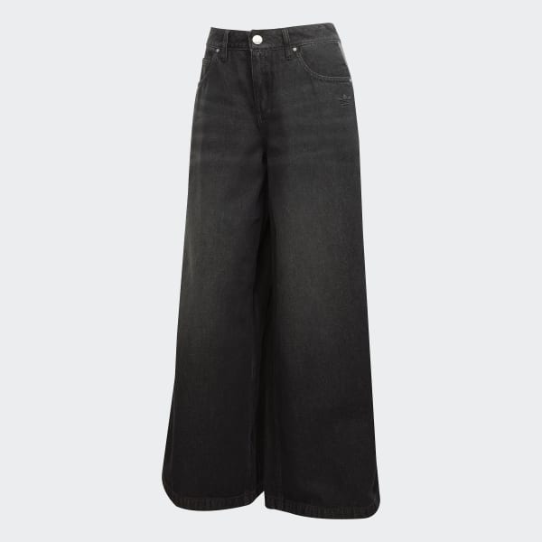 adidas Adicolor Denim Adilenium Pant - Black | Free Shipping