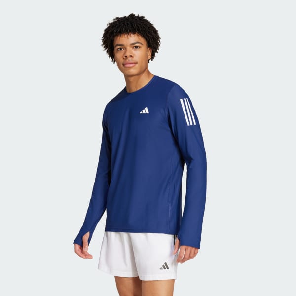 blauw Own the Run Longsleeve