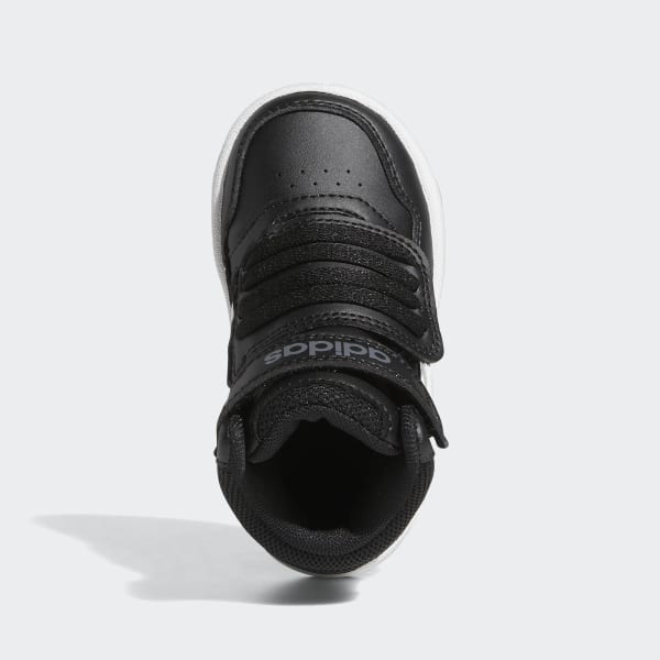 Svart Hoops Mid Sko