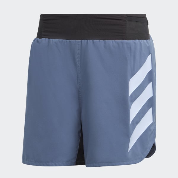 Blau TERREX Agravic Trail Running Shorts