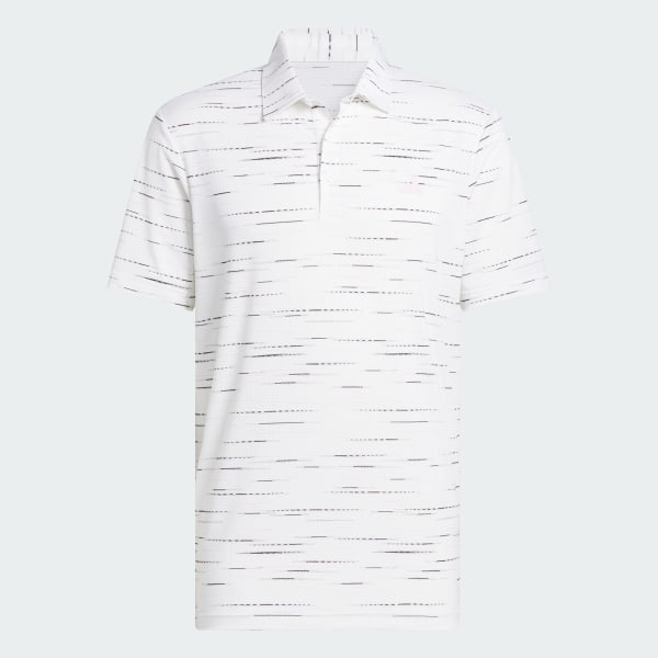 roze Ultimate365 Mesh Glimmer Print Polo Shirt