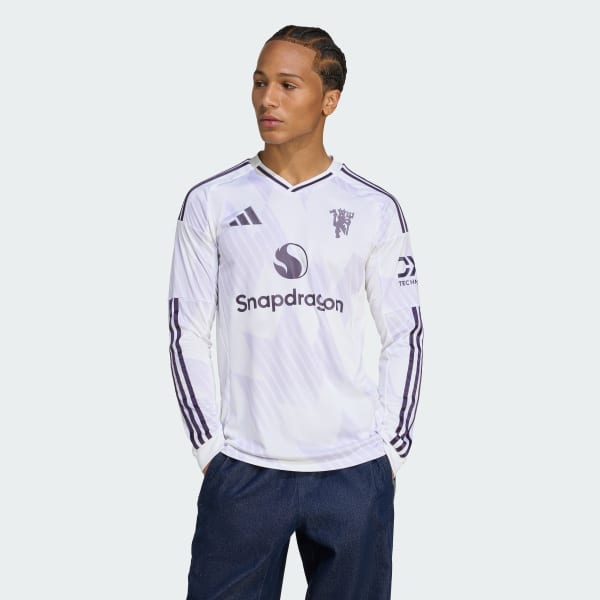 Manchester UFC/マンチェスター　長袖(AWAY25-26)M Manchester UFC/マンチェスター 長袖(AWAY25-26)M - メルカリ