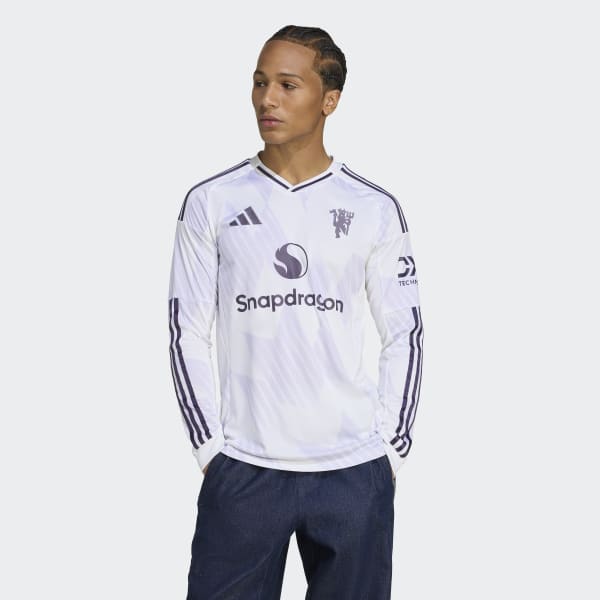 adidas Manchester United ノースリーブ 海外S adidas Manchester United 25/26 Long Sleeve Away Jersey