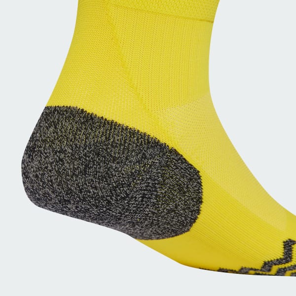 Yellow adi 24 AEROREADY Football Knee Socks