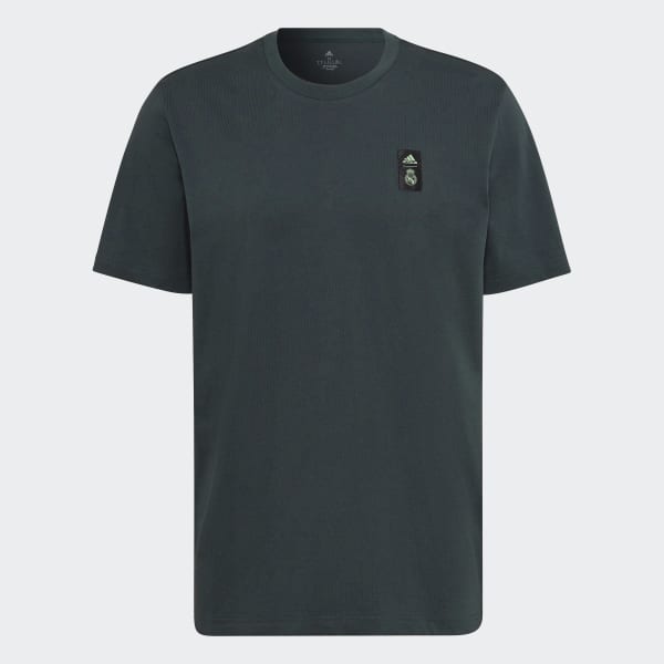 adidas Remera de Algodon Grueso Lifestyler Tiro 21 Real Madrid Verde adidas Argentina