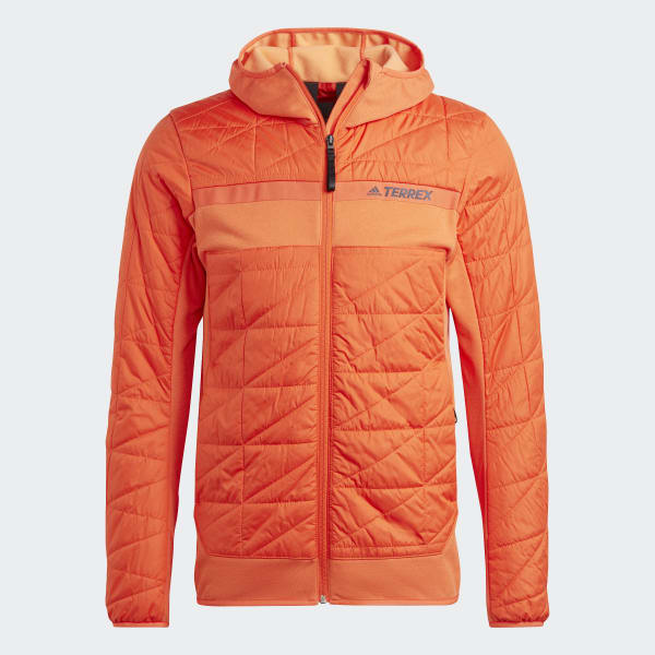 Orange Terrex Multi Primegreen Hybrid Insulated jakke
