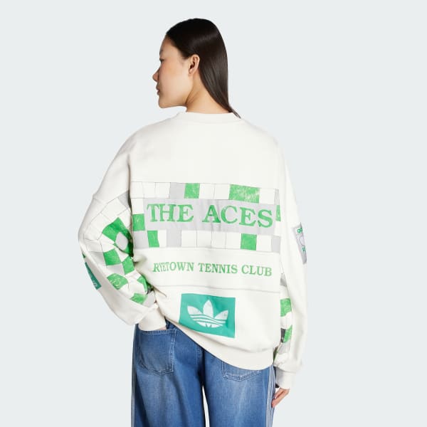 blanc Sweat-shirt Archive Court