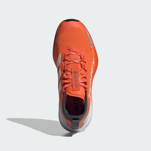Orange Terrex Agravic GTX Trail Running Shoes