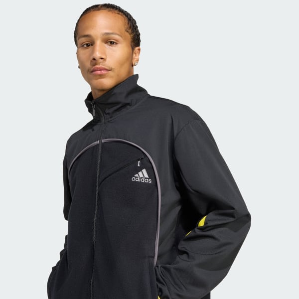 adidas Polarfleece Track Top - Black | adidas UK
