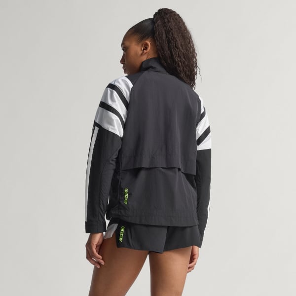 adidas Adizero Archive Running Jacket - Black | Free