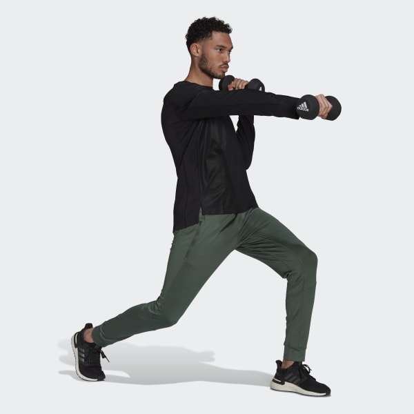groen D4T Warme Workout Broek MCE54
