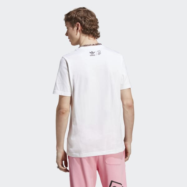 Hvid adidas Originals x André Saraiva T-shirt