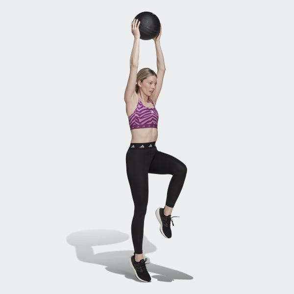 vícebarevná Podprsenka Hyperglam Techfit Medium-Support Zebra DKE25