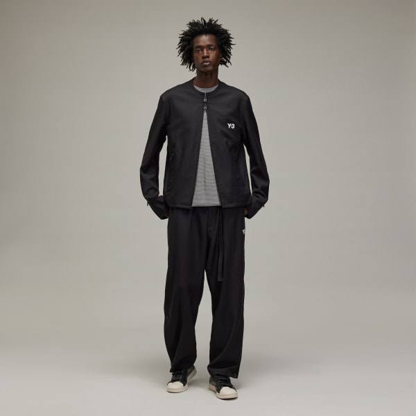 Black Y-3 스포츠 유니폼 팬츠