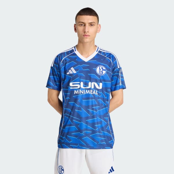 Niebieski Koszulka FC Schalke 04 25/26 Home