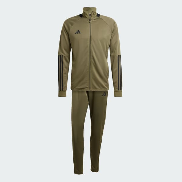 Grun AEROREADY Sereno Cut 3-Streifen Trainingsanzug