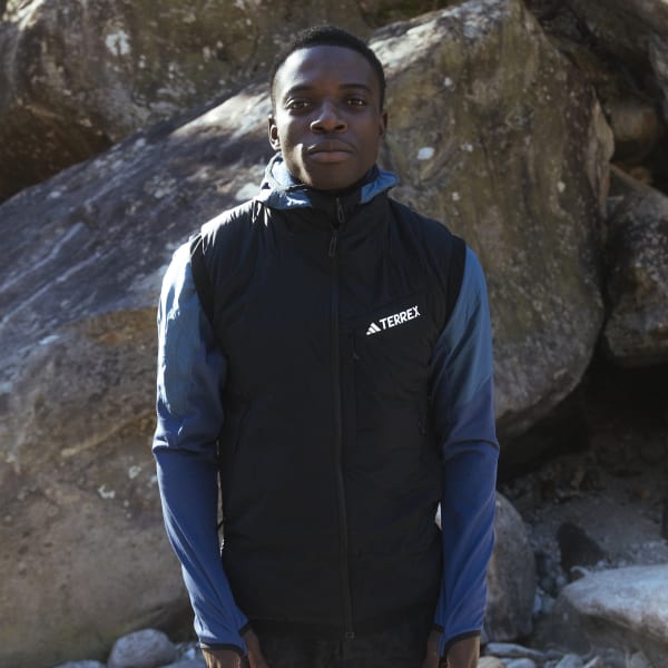adidas Techrock Stretch PrimaLoft Vest - Black | Men's Hiking | adidas US
