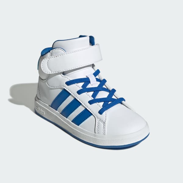 Blanco Zapatillas Grand Court Mid para niños