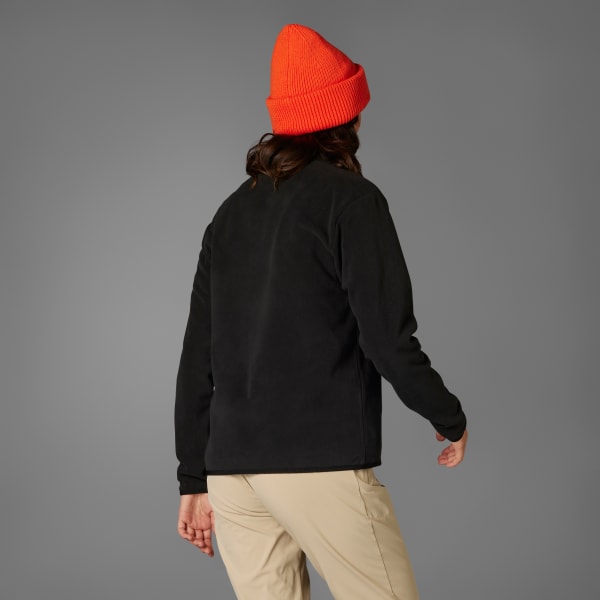 Schwarz Multi Essentials 1/2 Zip Fleeceoberteil