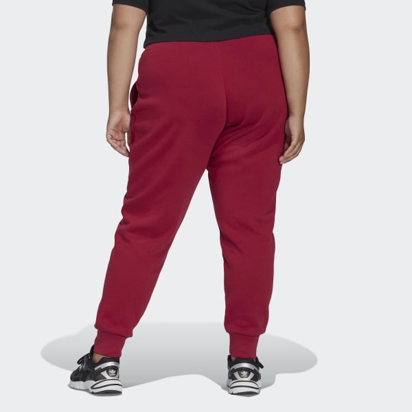 | (Plus adidas Adicolor | Lifestyle Essentials US Fleece Women\'s adidas Slim - Red Joggers Size)