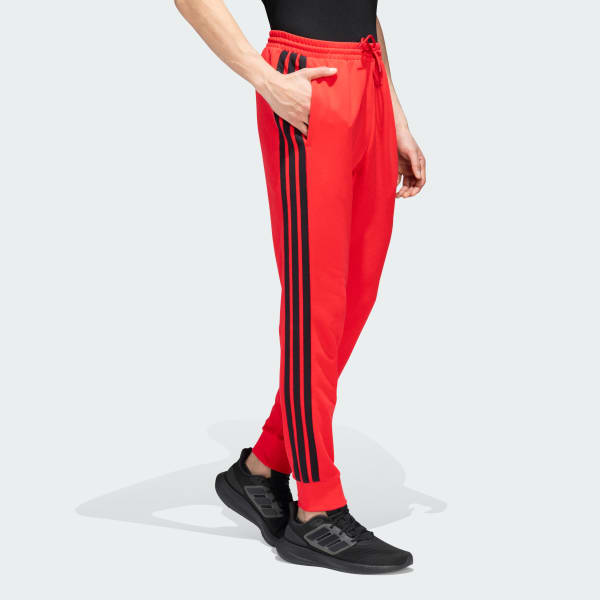 Red 3-Stripes Training Track Pants