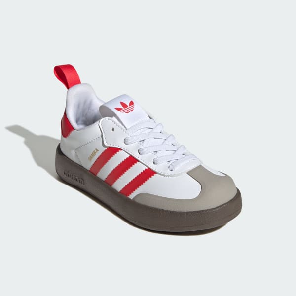 White Adifom Samba 360 Shoes Kids