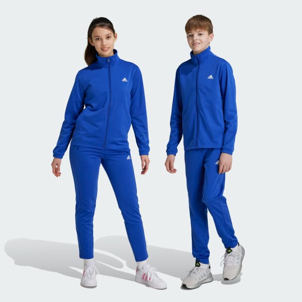 Blue Essentials Big Logo Track Suit
