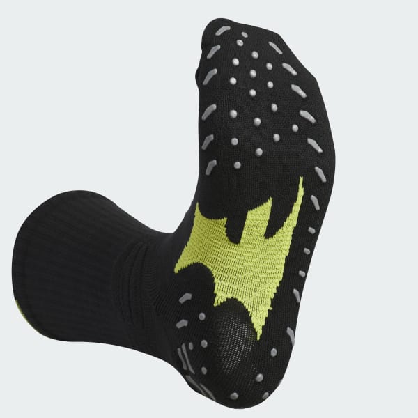ブラック 【ゴルフ】アディゼロ クルー丈 機能ソックス