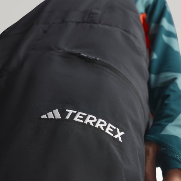 Svart Terrex Multi 2 Layer Insulated CLIMAPROOF Bib Bukse