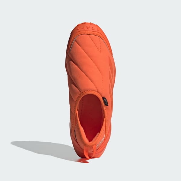 Adidas slip on orange on sale