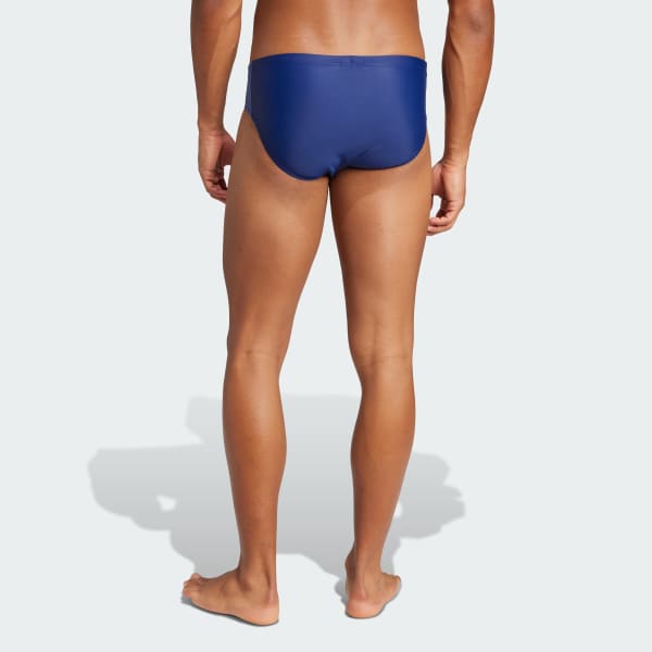 Blue Colorblock Swim Trunks