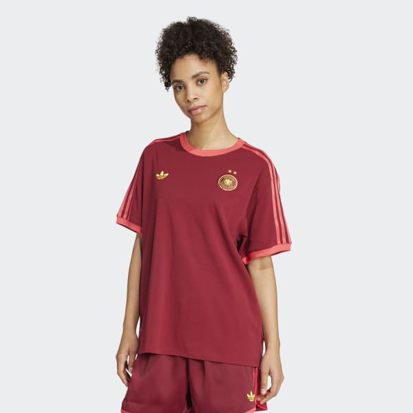 ★ adidas★ German Tea Burgundy JJ0350 Germany_Tee_Burgundy_JJ0350_db
