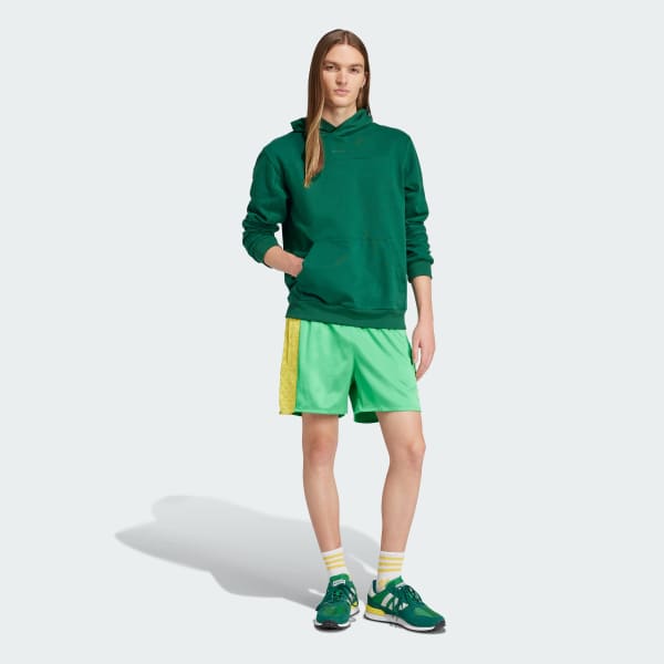 Green Q2 Monogram Shorts