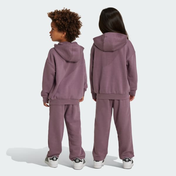 Lila Kids Hoodie-Set