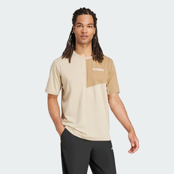 Beige T-shirt Terrex Multi Climacool