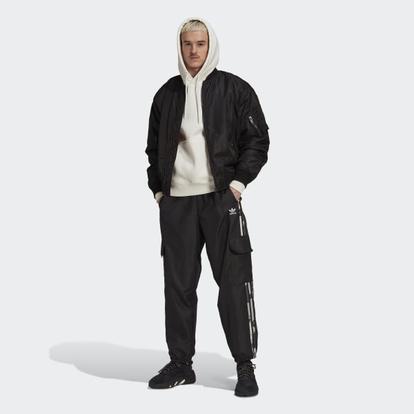 Black Camo Series Cargo Pants
