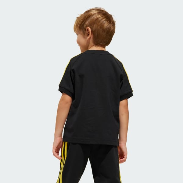 Black adidas Originals x Smiley World Tee Kids