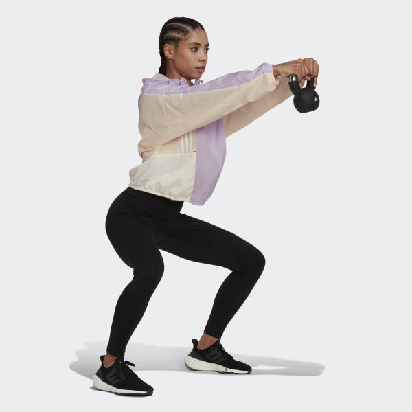 Purple Hyperglam Hooded Track Top