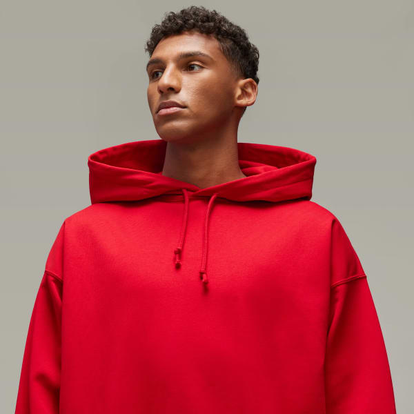 パーカー・フーディ Y-3 Red Graphic-Print Hoodie Y-3 graphic-print Hoodie | Red | FARFETCH