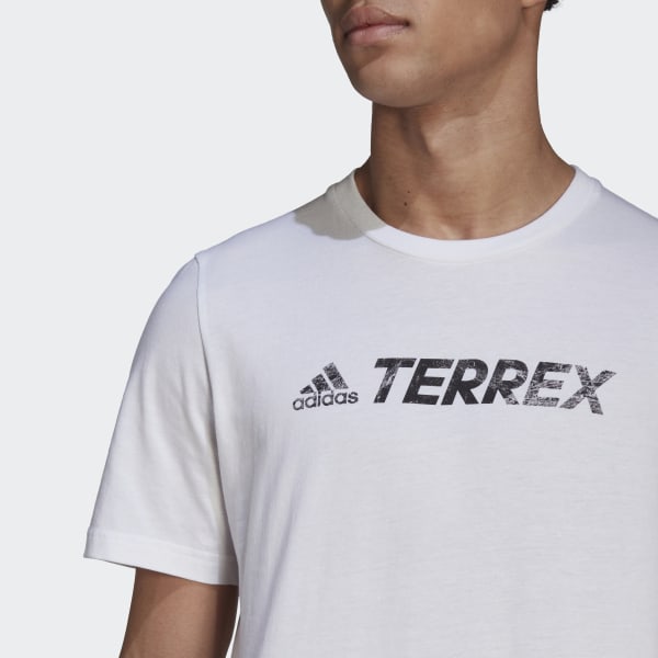 Hvit Terrex Classic Logo T-skjorte DH440