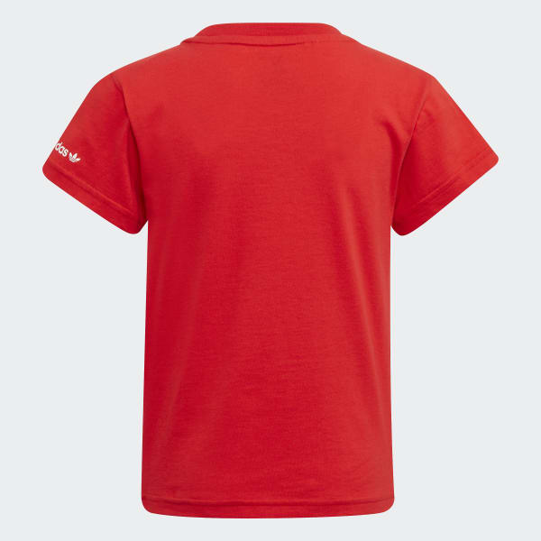 Rouge T-shirt Adicolor KNI64