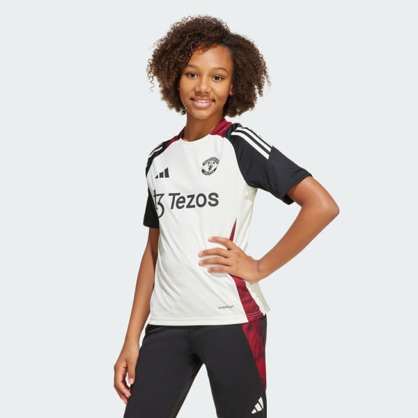 Λευκό Manchester United Tiro 24 Training Jersey Kids