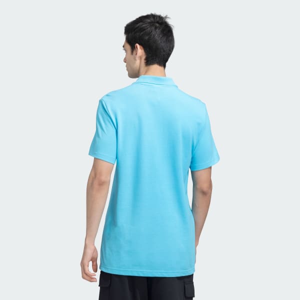 Blue Seam Polo Shirt