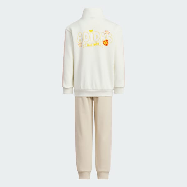 White SPORTSWEAR Little Kids Knitted Tracksuit