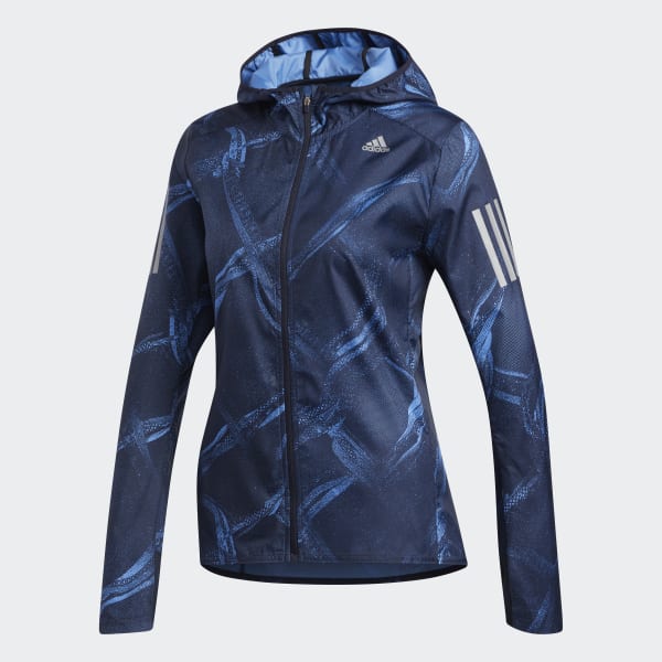 Own the run top graphic jacket