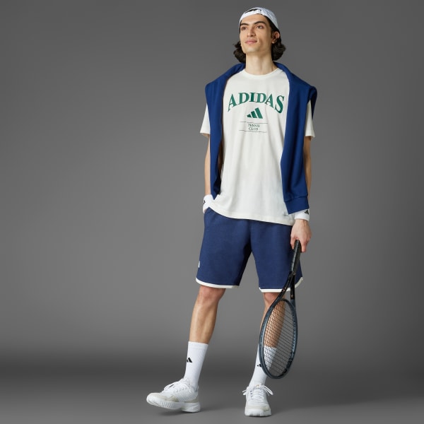 White adidas Heritage Graphic Tee