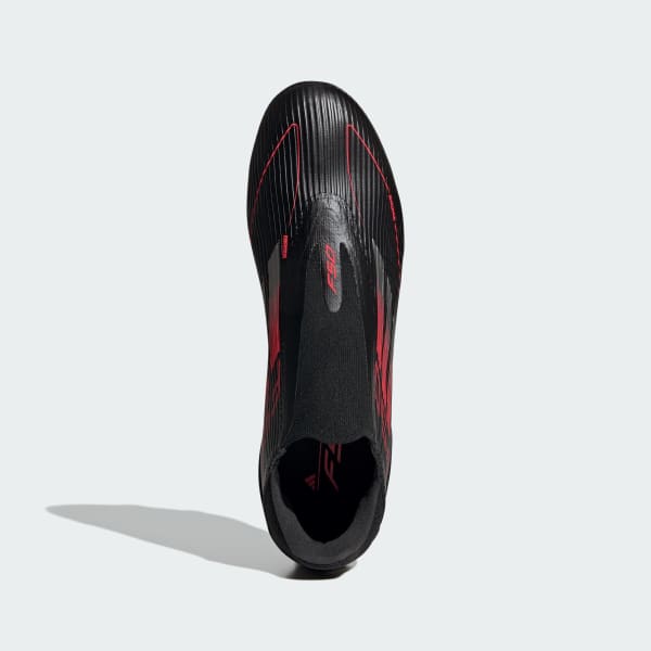 Svart F50 League Laceless Firm/Multi-Ground Fotbollsskor