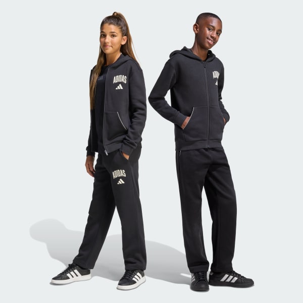 Black SEASONALS COLLEGIATE TYPOGRAPHY PANT