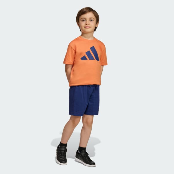 Orange Essentials Tee Set Kids